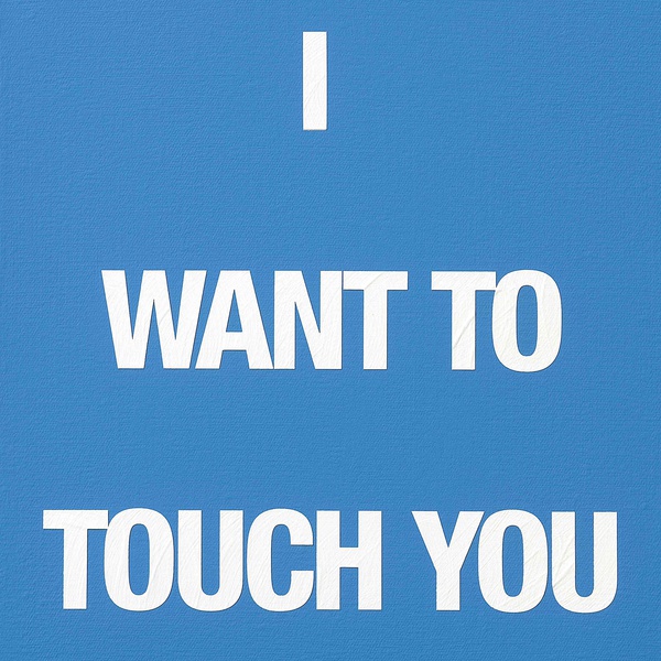 I WANT TO TOUCH YOU, 2009 Acrylic on canvas 50 x 40 cm